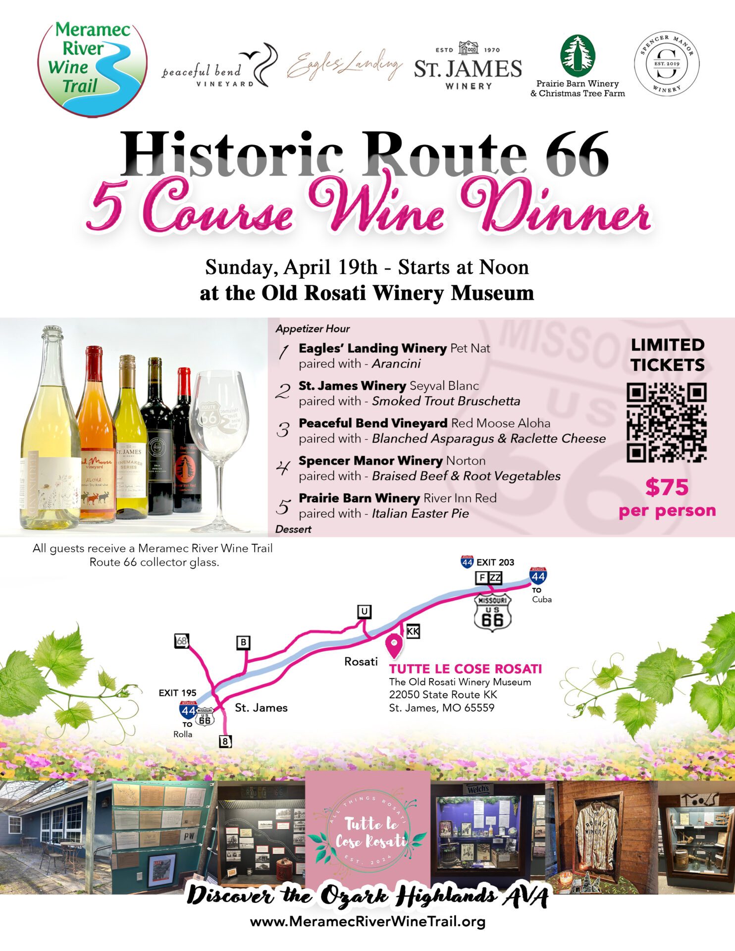 MRWT Spring Route 66 Dinner