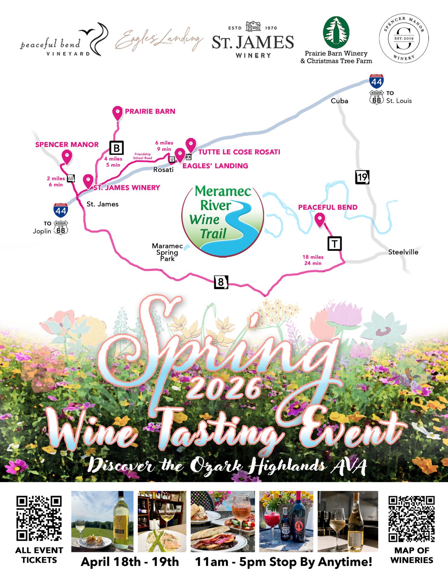 Spring Wine Tasting FLYER APR 2026